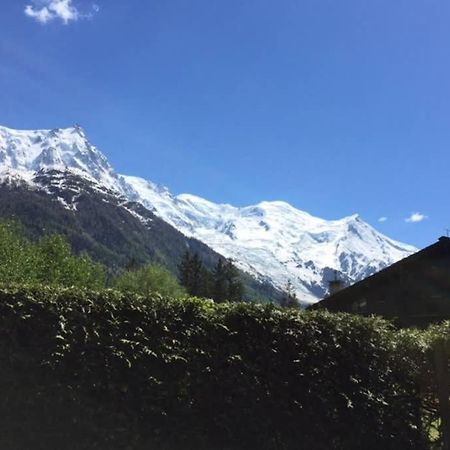 Studio Au Calme Avec Jardin Et Vue Mont-Blanc Chamonix Esterno foto