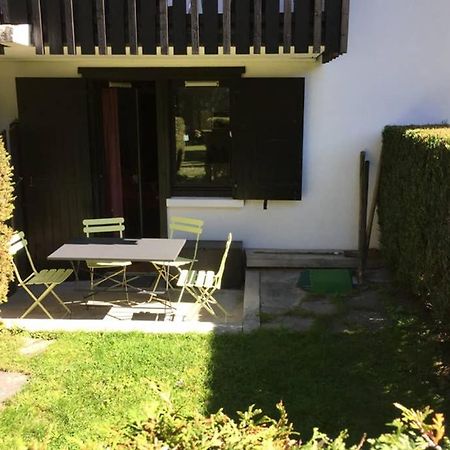 Studio Au Calme Avec Jardin Et Vue Mont-Blanc Chamonix Esterno foto