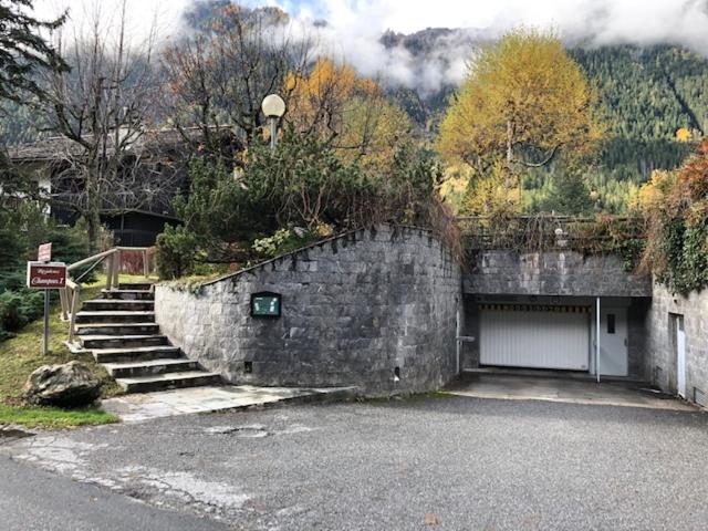 Studio Au Calme Avec Jardin Et Vue Mont-Blanc Chamonix Esterno foto